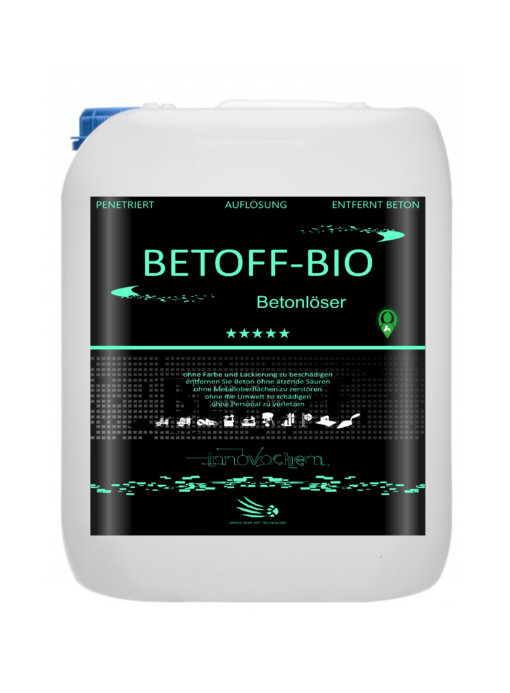 Liquide biodégradable pour dissoudre le béton