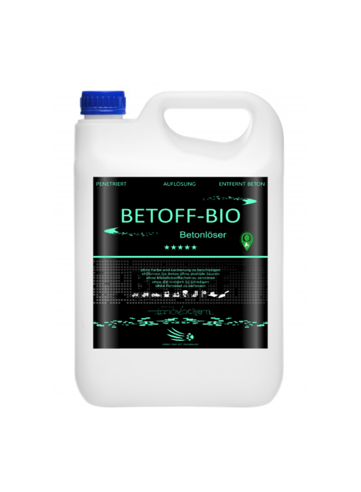 Liquide biodégradable pour dissoudre le béton