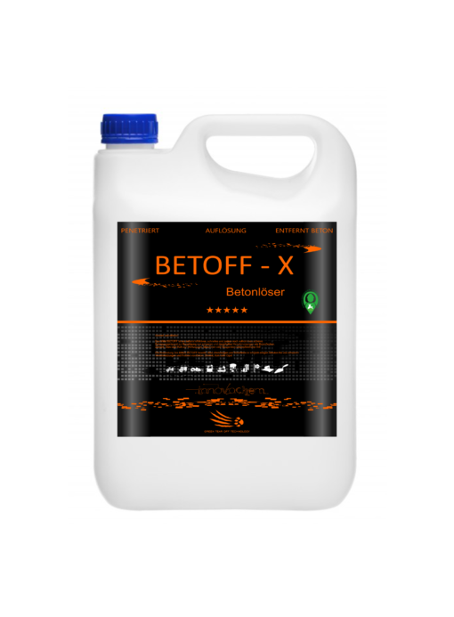 Liquide pour dissoudre le béton