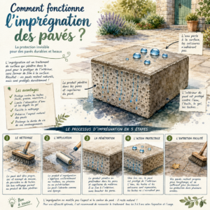 Comment fonctionne l’imprégnation des pavés ?