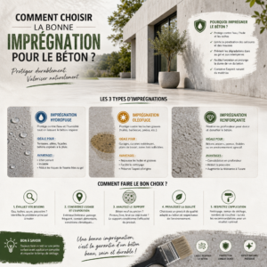 Comment choisir la bonne imprégnation pour le béton ?
