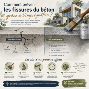 Comment prévenir les fissures du béton grâce à l’imprégnation ?