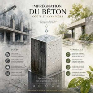 Imprégnation du béton – coûts et avantages