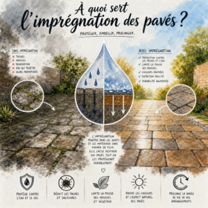 À quoi sert l’imprégnation des pavés ?